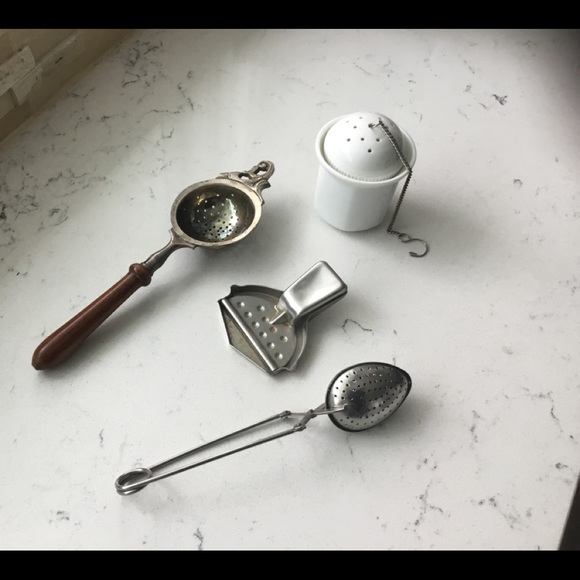 4 Vintage Antique Tea Things - Picture 2 of 14